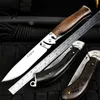 High-end self-defense folding portable knife High hardness sharp outdoor pocket knife field survival knife portable