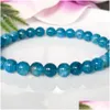 Kralen Mg1595 Strand 4 Mm Zwarte Toermalijn Met Sterling Sier Armband Hamsa Charm Energiebescherming Mini Mala Drop Levering Dhgarden Dhb8J