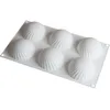 Baking Moulds 6 Hole Silicone Cake Mold Ball Shaped Die Lollipop Chocolate Ice Tray Stick Tool