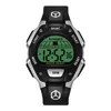 Armbandsur digitala klockor för män svart utomhus sport vattentät elektronisk klockledd display väckarklockor relogio masculino
