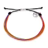 verstellbares, individuelles 100-wasserdichtes, gewebtes Böhmen-Pura-Vida-Armband9812416 LL