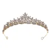 Luxury Rhinestone Bridal Crown Tiara Silver Plated Crystal Prom Crowns Headband Wedding Hair Accessories Jewelry Crown