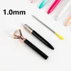 Stylo à bille créatif en diamant, 1.0mm, métal huilé, cadeau publicitaire, papeterie scolaire et de bureau, vente en gros