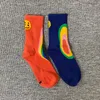 2 Pairs Apring And Fall Mens Socks Comfortable Breathable Basketball Socks