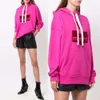 Isabel Marant designer hoodie voor dames en heren nieuwe IM pullover Franse stijl klassieke contrasterende reliëf massaal bedrukte katoenen losse hoodie