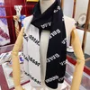 Luxe Designer Cachemire Écharpe Hiver Femmes Hommes Lettre Imprimé Foulards Mode Doux Pashmina Long Châle Femmes Foulards En Soie 4 Style