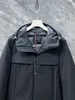 2024 디자이너 Monclair Mens Down Jackets Parkas 럭셔리 Monler Montbeliard Hoodie Black Blue White Goose Top 고품질 남자 겨울 유명 이름 22086