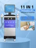 Newest 11 in 1 jet peeling Oxygen Jet Peel Machine aqua face skin whitening water peeling hydrotherapy Beauty Equipment