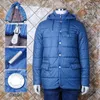 Herrenjacken OECHSLI Jacke Dicke Männer 2024 Winter Baumwolle Warm Halten Mode Gute Qualität Reißverschluss Hohe Mantel Große Größe