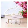 Decorative Objects Figurines Ballet Dancer Piano Music Box Classical Music Box Dancing Fairy Musical Box Rotary Ballerina Music Box for Home Furnishings 230911