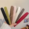 New Fashion Wool Sponge Knitting Headband Hair Band Weaving Solid Color Autumn Winter Elegant Hair Hoop Women Hair Accessories