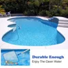 Sacs de rangement piscine filet de balayage tige écumeur ressorts de nettoyage filtre maille Surface étang fournitures propres