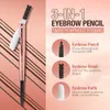 Eyebrow Enhancers OTWOO Ultra Fine Triangle Pencil Precise Brow Definer Long Lasting Waterproof Blonde Brown Eye Makeup 6 Colors 230911