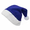 Décorations de fête de Noël Chapeaux courts en peluche de Noël Chapeaux de Noël pour adultes et enfants Casquette de Noël par Ocean-shipping P77