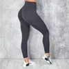 Leggings de Sport pour femmes, pantalons de Yoga taille haute, Push-Up, Sexy, Fitness, sans couture, collants plissés pour femmes