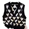 Spring And Autumn Style Vest Comfortable Casual Top Knitted Womens Wool