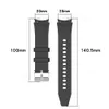 Silicone Strap Watches Band för Samsung Galaxy Watch 4 Classic 42/46mm 4 40/44m Titta 3 41mm Watchbands Smartwatch Replacement