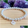 Beaded Mg1261 New Arrival Design Virgo Zodiac Charm Bracelet Womens Spiritual Nce Yoga Mala Energy Protection Drop Delivery Dhgarden Dhyin