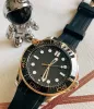 Diver 300m designer horloges mode luxe horloge voor mannen rubber keramiek verguld zilver orologio di lusso wit zwart blauw aaa 007 horloges hoge kwaliteit dh08 Q2