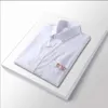 2023 Luxury Designer Men's Shirts Fashion Casual Business Social and Cocktail Shirt Brand Spring Autumn Slimming the Most Fas301H