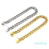 Colliers de chien Laux 304 Collier de chaîne en acier inoxydable et laisse super fort Metal Starcy Gold Gold Pet Lead Rope pour Party Show288V