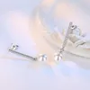 Boucles d'oreilles NEHZY plaqué argent pour femme, bijoux de haute qualité, mode rétro, Long pampille, zircone cubique