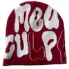 Designer Knitting Beanies Hat Men Women Paragraph Quality Cap Mea Culpa Y2k Warm Fashion Hundred Take Cold Cap for Women Streetwear Hats