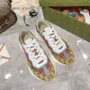 Schoenen Herenmode Rhyton Sneaker Vrijetijdsschoen Designer Oud Bloemstijl Kleuraanpassing Heren Dames Dikke zolen Binnenkant Verhoogd Paar Recreatiesport