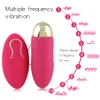 Erwachsene Spielzeug Vibro-ei Drahtlose Fernbedienung Vibrator 10 Geschwindigkeit Leistungsstarke Sex für Frauen Vaginal Ball G-punkt Stimulation der Klitoris 18 230911