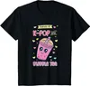 Heren T-shirts K en Bubble Koreaanse muziek Tapioca Boba T-shirt