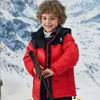 Down Coat enfants designer garçon filles long camouflage à capuche manteau d'hiver enfants ouatés vestes bébé garçons filles veste de survêtement décontractée vêtements 100-170 Q230911
