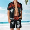 Men's Tracksuits El De Estopae Beach Suit 2 Pieces Pantdress Quality Funny Graphic USA Size 230909