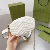 Mini sacs de taille blancs pour femmes, sac à bandoulière en cuir souple, couture ondulée, sac banane à chaîne unique, poitrine bluewindow-15 CXG91115