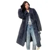 Women's Fur S-9XL Fashion Women Clothing Plus Size Young Female Slim Long Sleeve Lamb Winter Coat