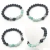 Perlé Sn1286 Mode Femmes Bouddha Bracelet Nouveau Design Amazonite Lava Pierre Bijoux Nce Chakra Drop Livraison Bracelets Dhgarden Dhxbz