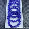 Strand Natural Tanzanite Single Ring Armband