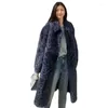 Women's Fur S-9XL Fashion Women Clothing Plus Size Young Female Slim Long Sleeve Lamb Winter Coat