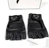 Pard Glove Luxury Windproect Warm Top Quality Gloves Leather Sheepskin damer Wime