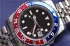 Часы Rolaxs Мужские наручные часы Синий Красный Керамический безель из нержавеющей стали Pepsi Автоматический механизм Limited Jubilee Master Montre f frj