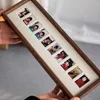 Frames 10/20 Gaten Po Stand Insteek-pen Gezamenlijke Zwarte Walnoot Fotolijst Voor Thuis Aandenken