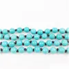 Beaded Necklaces St0293 Fashion Design Necklace Boho Turquoise Women Handmade Knotted 38 Fancy Jewerly Gift Drop Delivery Jew Dhgarden Dhuzh