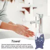 Bath Accessory Set Duck Hand Towel Animal Shape Wipe Kids Bathroom Cute Cartoon Strong Water Absorption