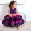 NUOVO Abito da bambino Fiore di pizzo Battesimo Abiti da battesimo Neonato Bambini Ragazze Primi anni Compleanno Principessa Costume da festa infantile