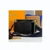 Projektantka mody Woman Bag torebki torby na ramię Messenger Kobiet Lady Clutch Tourse Oryginalne pudełko Kwiat Numer trzy w jednym 300R