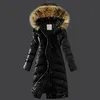 FRANCE MARQUE FEMME LONGUE HIVER DOUDOUNE X-LONG MANTEAU OUTWEAR FEMMES Slim Femme Manteaux Épaissir fourrure Parka Manteau Vêtements À Capuchon Par2441