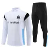 2023 2024 OM Maillot Marseillee Survetement Chandal Tracksuits Training Suft Jacket Kids Boy Kit Jogging Ndiaye Cuisance Guendouzi Alexis Long Sleeve Pants