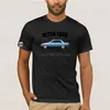 Camisetas masculinas moda verão cor sólida manga curta solta fãs de carros americanos Granada 2 camiseta. Carro Clássico. Camiseta Modificada.Skate
