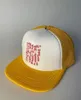 All-Match Cross Trucker Hat New Truck Cap Colored Letters Flat Brim American Style Wholesale