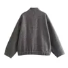 Jaquetas femininas casuais para roupas jaqueta japonesa y2k streetwear casaco blusão roupas