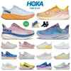 2023 Nowy wzór hokas do biegania buty bondi 8 clifton 8 9 Cyklamen słodcy lilia wolni ludzie Golden Coast Floral Mens Buts Walking Buts Bugi wielki rozmiar US 12 13 EUR 46 47